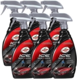 לנקות, להבריק ולשמור על הרכב שלכם עם 6 בקבוקי תרסיס Turtle Wax ICE Seal N Shine